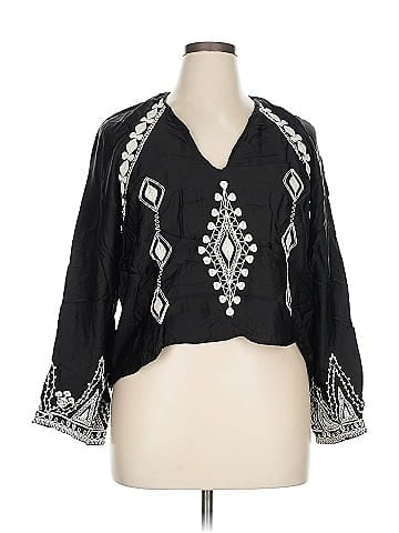 Zara 3/4 Sleeve Blouse (view 1)