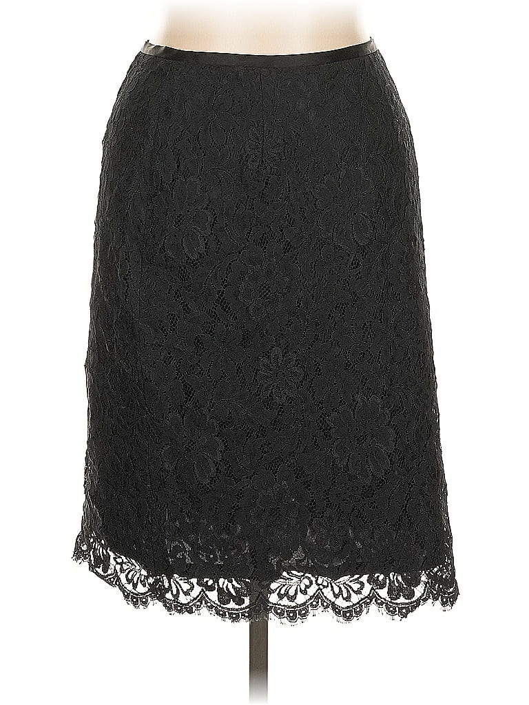 Pre-owned Ann Taylor Formal Skirt In Black
