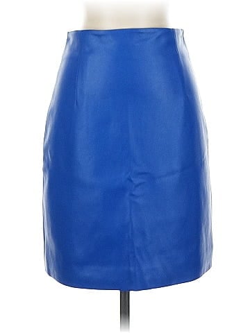 Porridge Faux Leather Skirt (view 1)