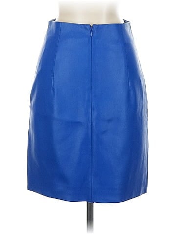 Porridge Faux Leather Skirt (view 2)
