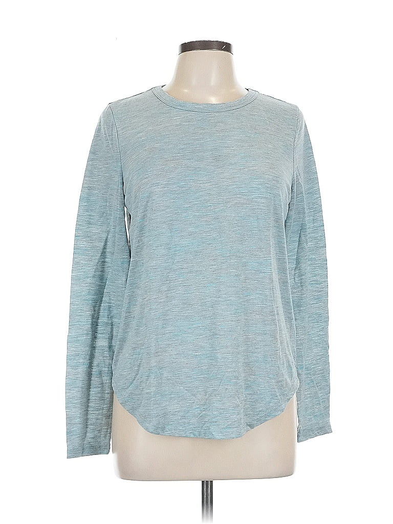 Pre-owned Mudd Long Sleeve T-shirt In Blue