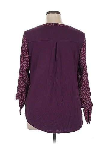 Fortune + Ivy 3/4 Sleeve Blouse (view 2)