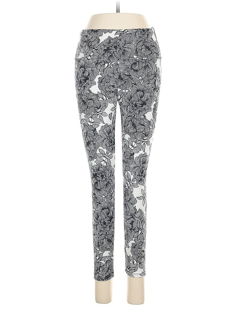 Balance Collection Paisley Silver Leggings Size 8 - 10 - photo 1
