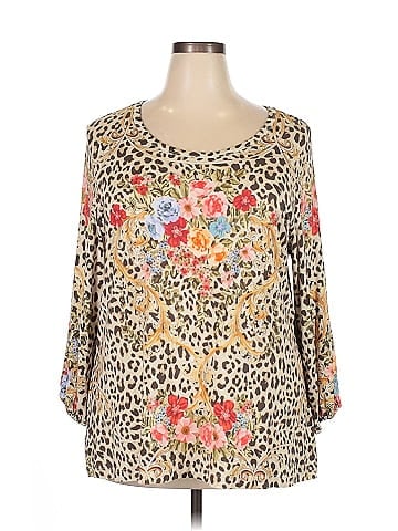 Johnny Was 3/4 Sleeve Blouse (view 1)