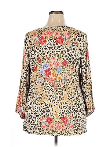 Johnny Was 3/4 Sleeve Blouse (view 2)