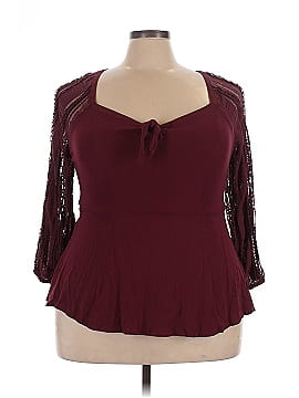 Torrid 3/4 Sleeve Top
