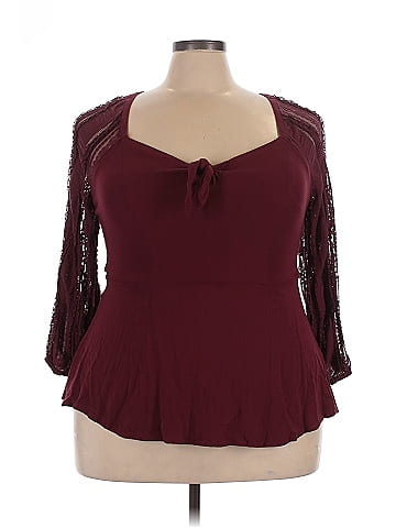 Torrid 3/4 Sleeve Top (view 1)