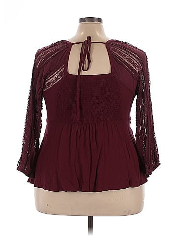 Torrid 3/4 Sleeve Top (view 2)