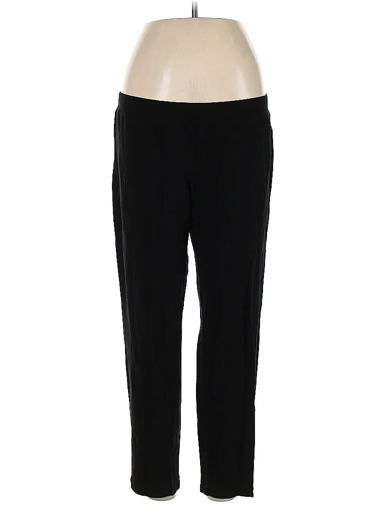 Pre-owned Eileen Fisher Active Pants In Black