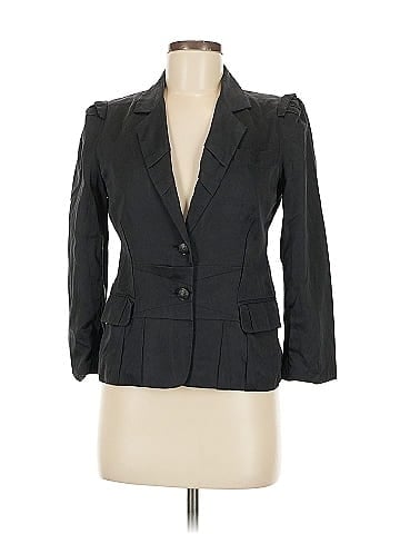 Elizabeth and James Silk Blazer (view 1)