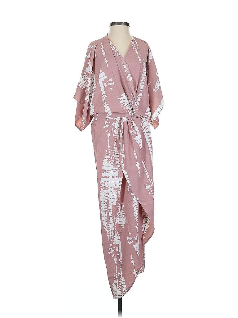 Lezat Casual Dress In Pink