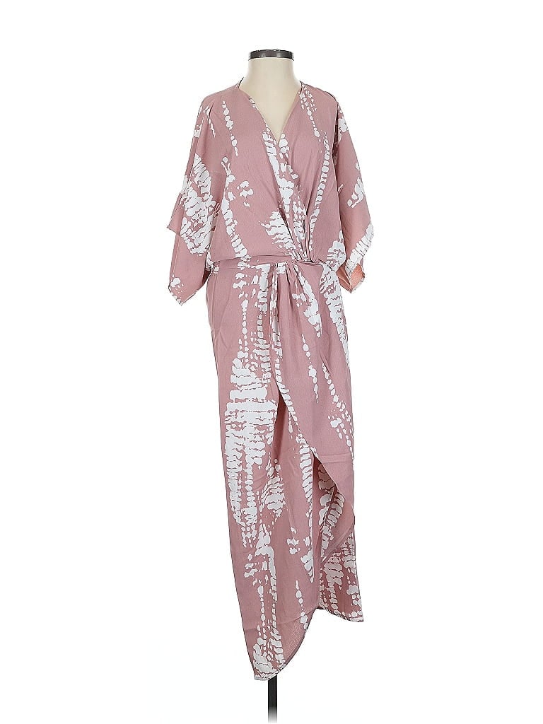 Lezat Casual Dress In Pink