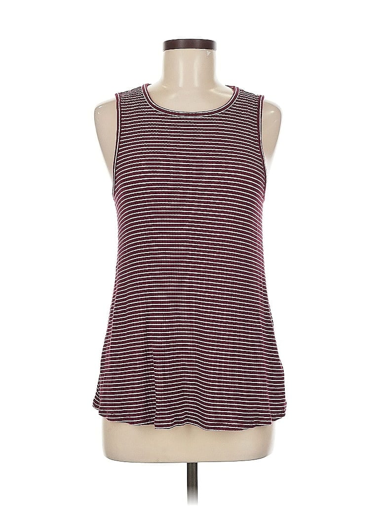Pre-owned Old Navy Sleeveless T-shirt In Burgundy