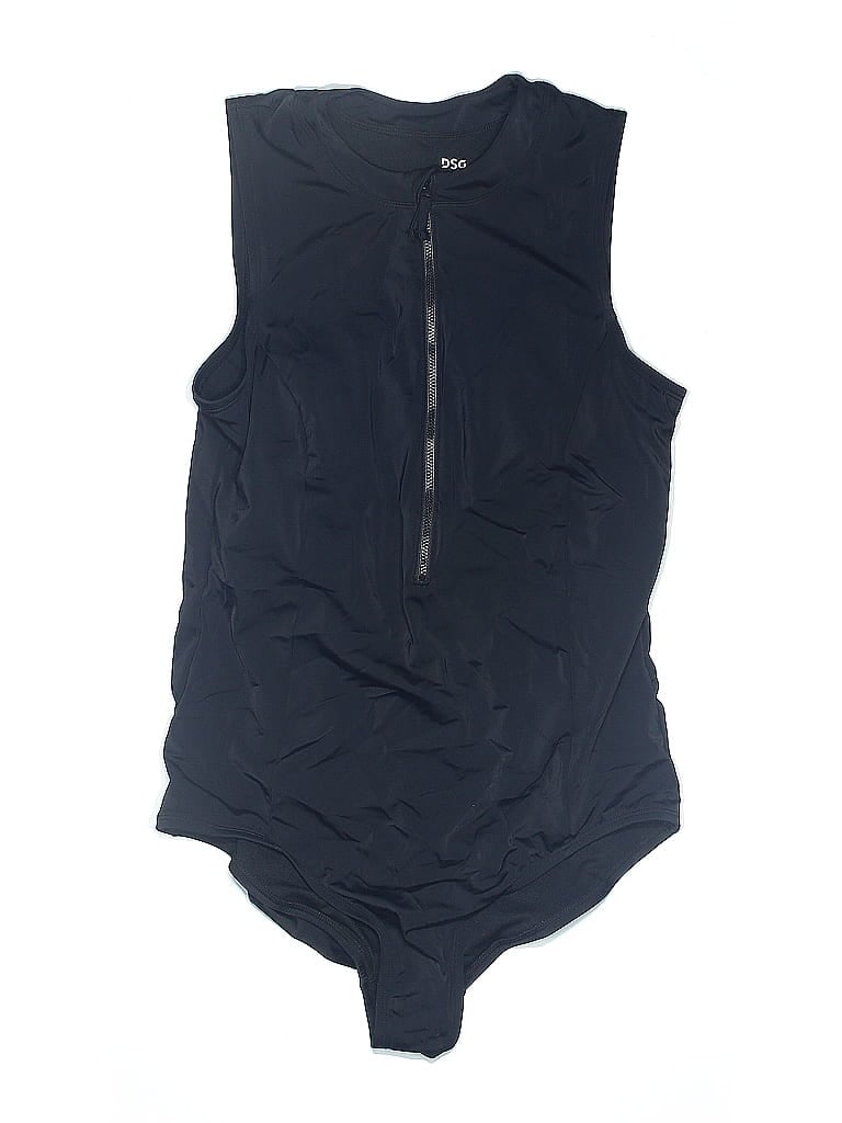 Pre-owned Dsg Bodysuit In Black