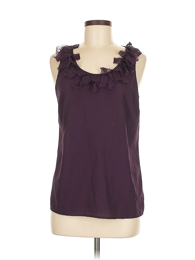 Pre-owned The Limited Sleeveless Blouse In Purple