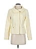 Doncaster Collection Houndstooth Ivory Yellow Jacket Size 4 - photo 1