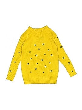 Mud Kingdom Toddler Girls Mock Neck Sweater Long Sleeve Knit Top Solid Ruffled Collar Undershirt Slim Fit Lettuce Trim Beige 4T
