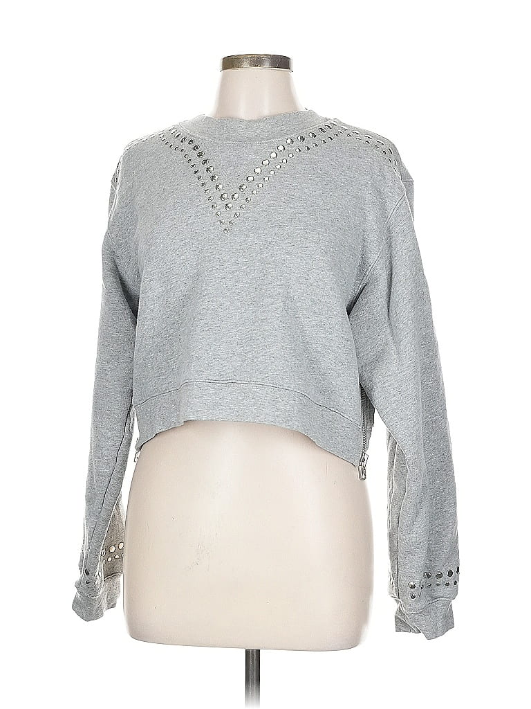 Click to view more detailed imagery on our partner's website Pre-owned Current Elliott Pullover Sweater In Gray