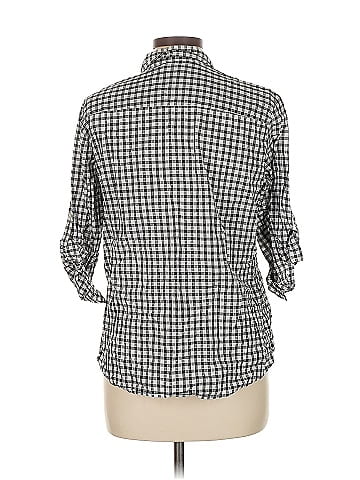Croft & Barrow 3/4 Sleeve Button-Down Shirt (view 2)