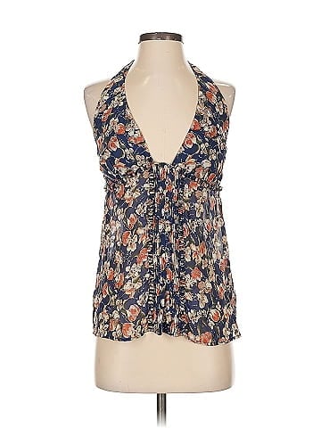 Roberto Cavalli Sleeveless Silk Top (view 1)