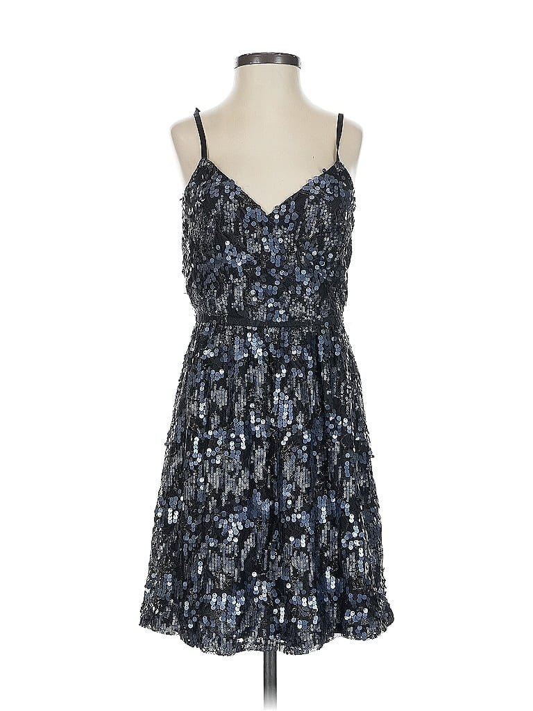Pre-owned Express Cocktail Dress In Blue