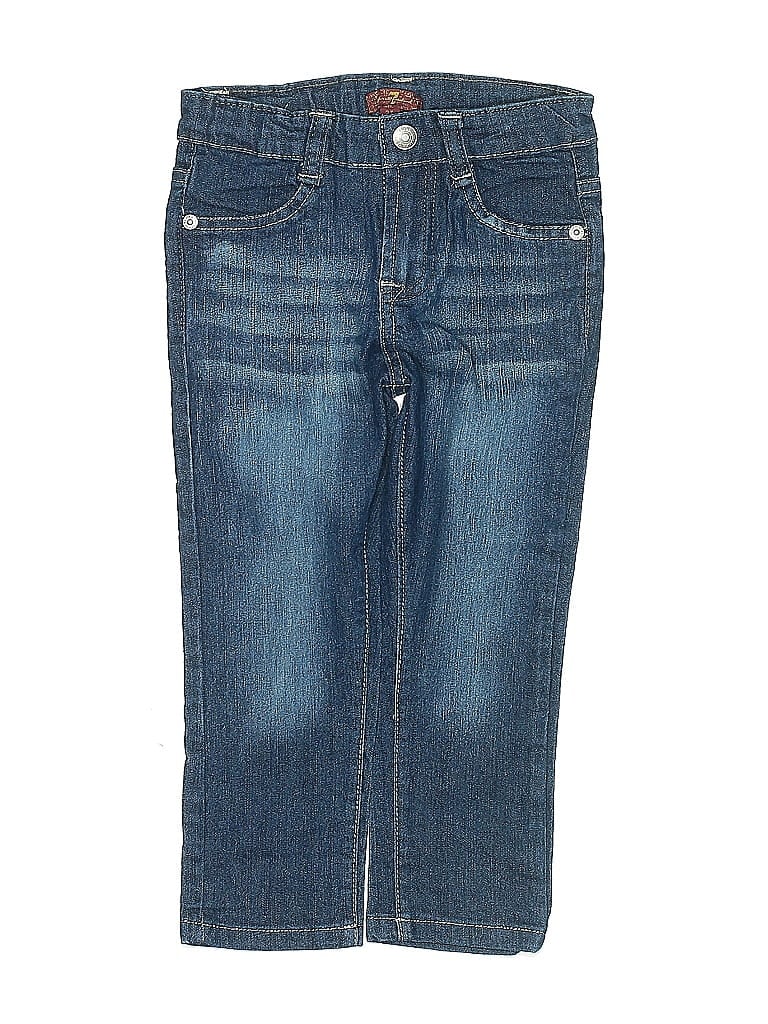 7 FOR ALL MANKIND Pre-owned Kids' Jeans In Blue