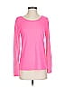 Material Girl 100% Polyester Pink Long Sleeve Top Size S - photo 1