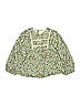 Zara Baby Green 3/4 Sleeve Blouse Size 5 - photo 1