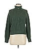 Open Edit Green Turtleneck Sweater Size M - photo 1