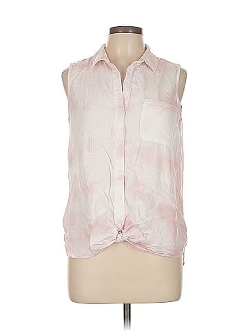 BeachLunchLounge Sleeveless Button-Down Shirt (view 1)