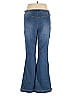 Anne Klein Chevron-herringbone Blue Jeans Size 16 - photo 2