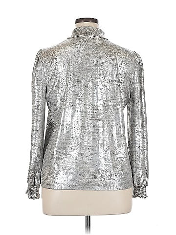 Anne Klein Long Sleeve Blouse (view 2)