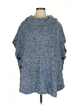 Woman Within Poncho