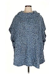 Woman Within Poncho