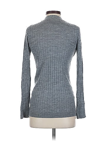 R | Label Wool Cardigan (view 2)