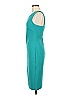 Likely Solid Teal Blue Cocktail Dress Size 6 - photo 4