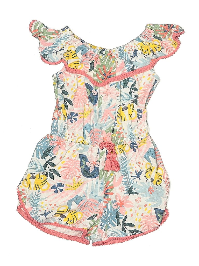 Click to view more detailed imagery on our partner's website Pre-owned Bonnie Jean Kids' Short Sleeve Onesie In Pink