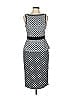 Karen Millen Houndstooth Gray Cocktail Dress Size 8 - photo 1