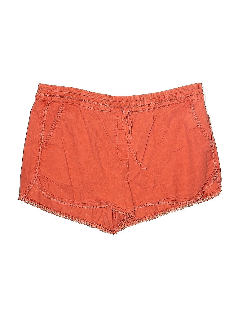 Pre-owned Ann Taylor Loft Outlet Shorts In Orange