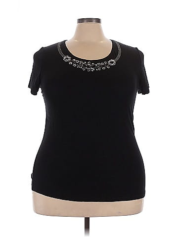 Roz & Ali Short Sleeve Top (view 1)