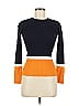 Envi: Color Block Orange Blue Pullover Sweater Size M (estimated) - photo 1