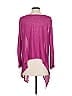 bryn WALKER 100% Linen Solid Purple Pink 3/4 Sleeve T-Shirt Size S - photo 2