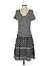 Nanette Lepore Houndstooth Gray Casual Dress Size S - photo 1