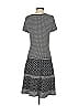 Nanette Lepore Houndstooth Gray Casual Dress Size S - photo 3