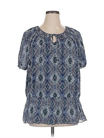 Croft & Barrow Short Sleeve Blouse (view 1)