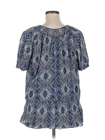 Croft & Barrow Short Sleeve Blouse (view 2)