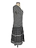 Nanette Lepore Houndstooth Gray Casual Dress Size S - photo 4
