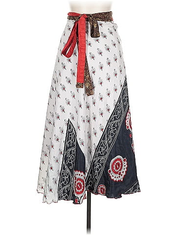 Wevez Silk Skirt (view 2)