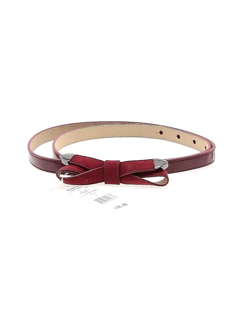 Assorted Brands Burgundy Red Belt Size L - photo 1
