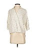 Lou & Grey Ivory 3/4 Sleeve Blouse Size XS - photo 1